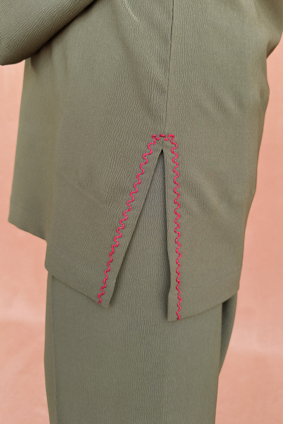 Olive(Army Green) Elegance Co‑ord Set