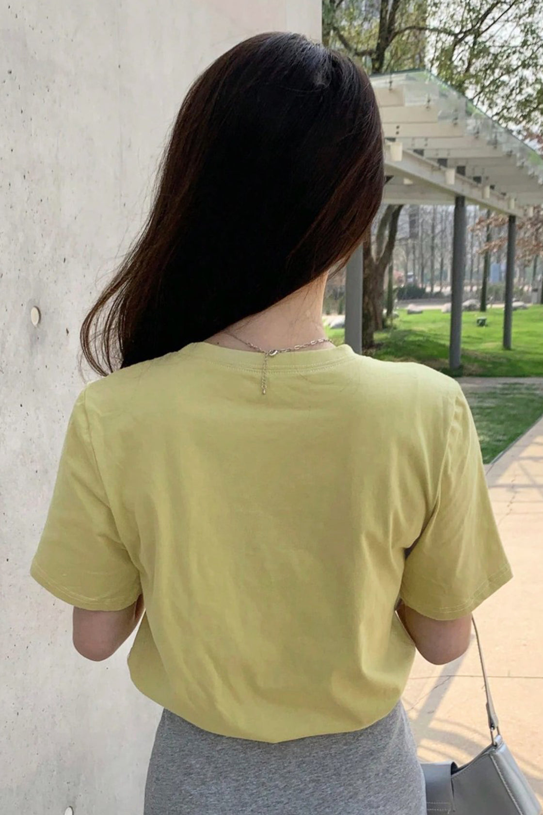 Sunshine Striver Tee in  pale yellow